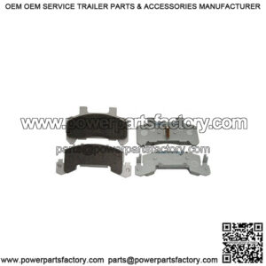 10"-12" Disc Ceramic Pads w/SS Back,