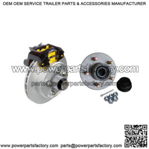 10" Vented Cap Style GalvX Disc Brake Kit w/ Vortex Hubs