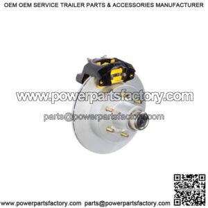 12" Vented Rotor Disc Brake Kit, 6-Lug