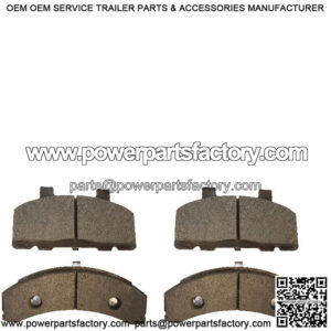 13.1" (7-8K) Disc Brake Pads SS, Axle Kit