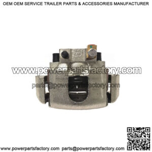 DB-35 Zinc Plated Caliper Assembly w/Pads, (Left Side)