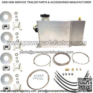 Marine Complete T.A. 13" Dac. Slip-On Disc Brake Kit, 7k