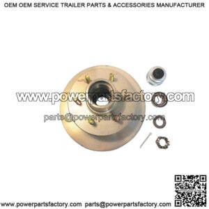 - 12" Vented Zinc Plated Disc Brake Rotor (6-Lug)