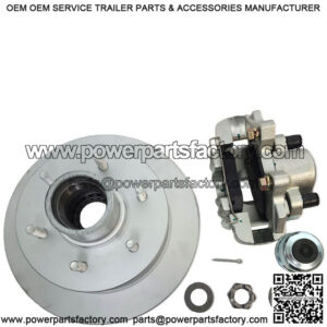 - 12" Vented Zinc Plated Disc Brake Kit (6-Lug)