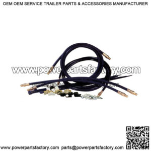 Flexible Brake Line 2nd Axle Expansion Kit