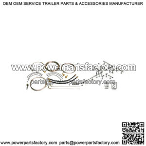 20' Tandem Axle Disc Brake Tubing Kit