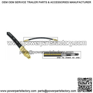 12" Rubber Flexible Trailer Brake Hose