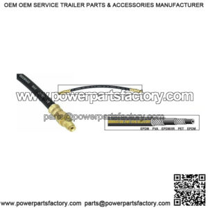18" Rubber Flexible Trailer Brake Hose