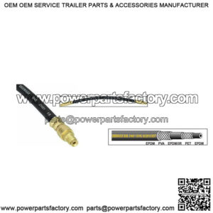 78" Rubber Flexible Trailer Brake Hose