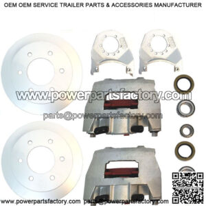 S.A. 12" Dacromet Slip-On Disc Brake Kit, 6k