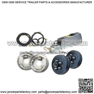 10" GalvX Drum Brake S.A. Complete Kit, 5-Lug