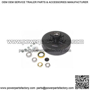 10" x 2-1/4" Brake Drum, 5 on 4.5 w/EZ-Lube Cap