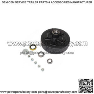 10" x 2-1/4" Brake Drum & Hub,  5 on 5