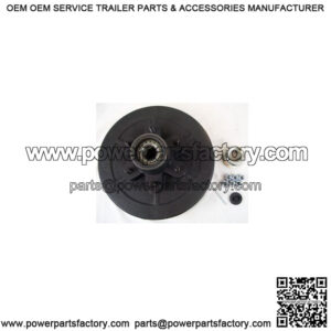 12" x 2" Brake Drum & Hub, 6 on 5.5