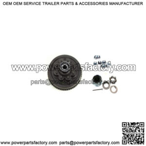 12" x 2" Brake Drum, 8 on 6.5", 7K