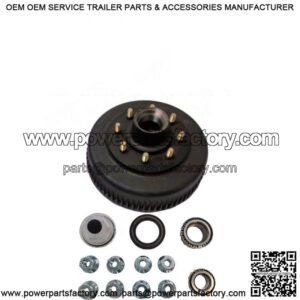 Drum Kit: 7.2k Axle, 2.25" seal, Oil Cap, 9/16"-18 Studs