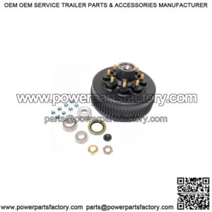 Drum Kit: 8k Axle, 2.25 seal, EZ-Lube Cap, 9/16"-18 Studs