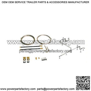 25' Single Axle Trailer Brake Tubing Kit