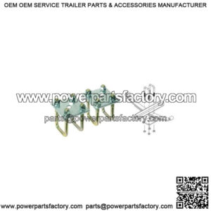 Zinc Tie Plate Kit for 1-3/4" Square Trailer Axle