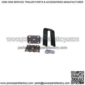 Tie Plate Kit for 2" Square Trailer Axle