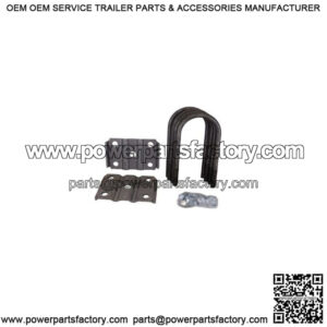 Tie Plate Kit for 5" Round Trailer Axle