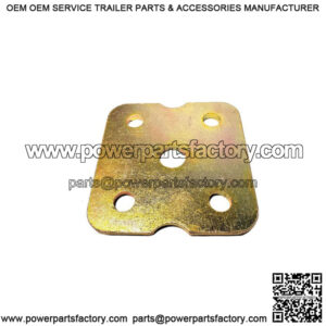 5-Hole Axle Tie Plate for 1-1/2" Square Axle Tube