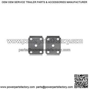 Tie Plates for 2-3/8" Axle Tube, (2 pack)