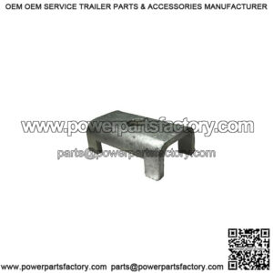 1-1/2" Square Axle, Galvanized Steel Leaf Spring Seat