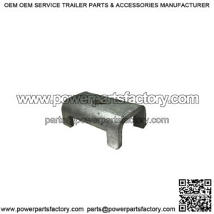 2" Square Axle, Galvanized Steel Leaf Spring Seat