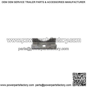 3" Round Axle, Steel Leaf Spring Seat