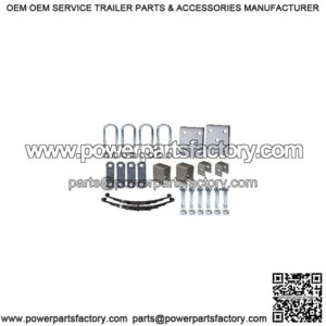 3500 lb. Leaf Spring Suspension Kit,