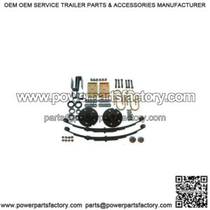 3,500 lb. Leaf Spring Suspension Kit w/5-Lug Hubs