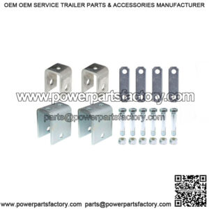 Zinc Plated Double Eye Leaf Spring Hanger Kit