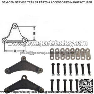Tandem Axle Suspension Kit w/ 35" Axle Spacing