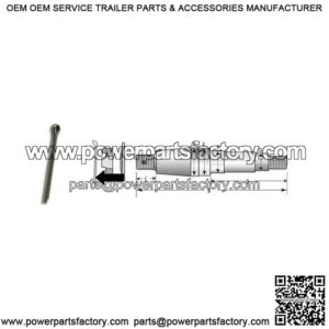 Cotter Pin for mounting Spindle