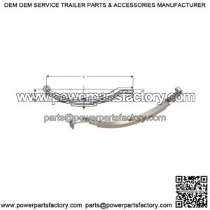 26.48" Slipper Leaf Spring (7 leaves / 4000 lb.)