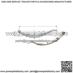 32" Slipper Leaf Spring (2 leaves / 600 lb.)