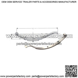 32" Slipper Leaf Spring (5 leaves / 1200 lb.)