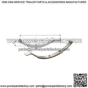 25.13" Flat End Slipper Leaf Spring (5 leaves / 1184 lb.)