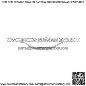 40.19" x 3" Tractor Trailer Leaf Spring (3 leaves)