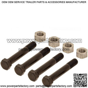 9/16" x 3-1/2" Shackle Bolt & Nut (4 pack)