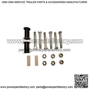 Single Axle Leaf Spring Bushing & Bolt Kit