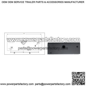 17-3/8" HD Slipper Leaf Spring Equalizer Bar