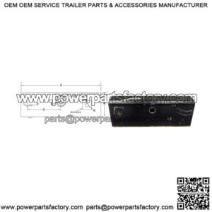 18-1/2" HD Slipper Leaf Spring Equalizer Bar, 10K