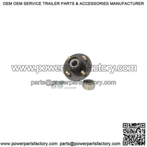 1" Bearing, 4 on 4" Stud Wheel Hub (1,250 lb.) Kit