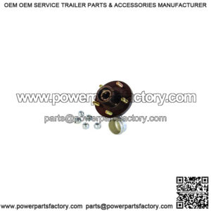 1" Bearing, 5 on 4.5" Stud Wheel Hub (1,250 Lb) Kit