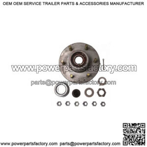 1-3/4" x 1-1/4" Bearing, 6 on 5.5" Stud Galv. Wheel Hub, 5.2K-6K