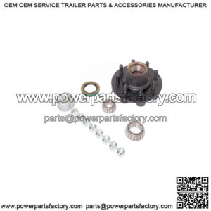 Hub Kit: 8k Axle, 8 on 6.5 w/Standard Cap & 5/8"-18 Studs