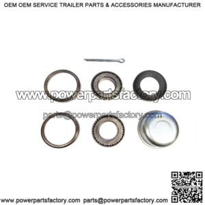 1" x 1" Trailer Straight Axle Wheel Bearing Kit