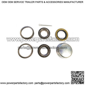 1-1/4" x 1-1/4" Trailer Straight Axle Wheel Bearing Kit